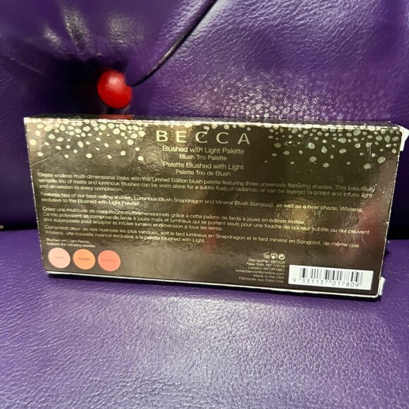 BECCA Blushed With Light Palette Blush Trio Limited Edition - Picture 4 of 7